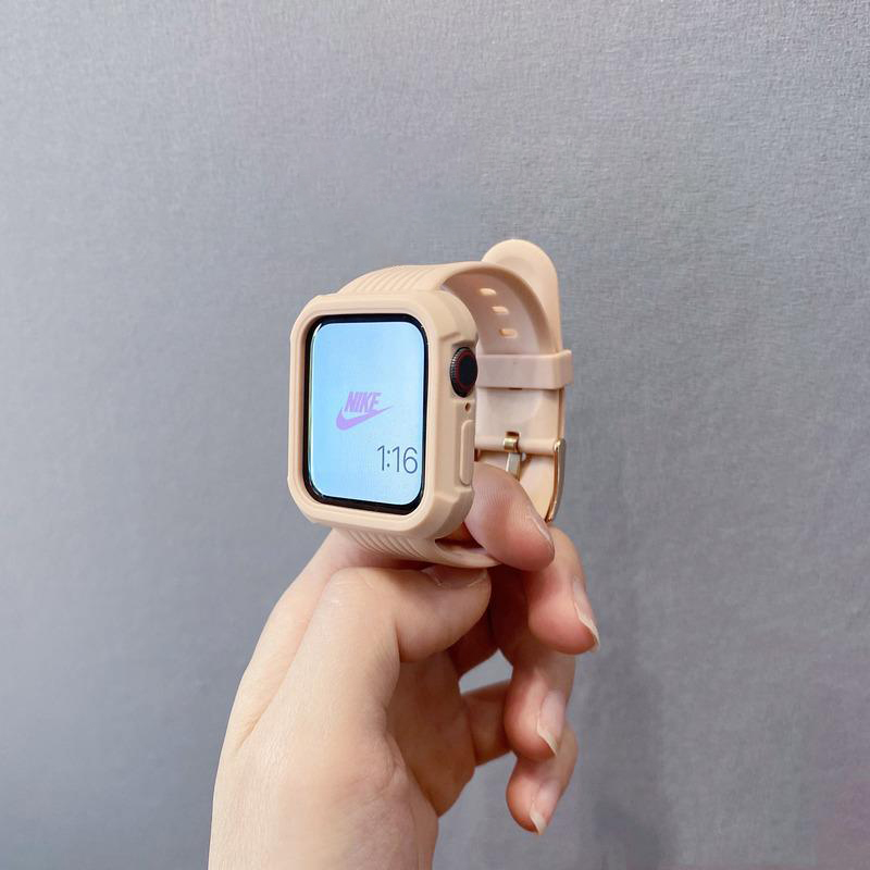 Silicone Integrated Casual Sports Apple Watch Band