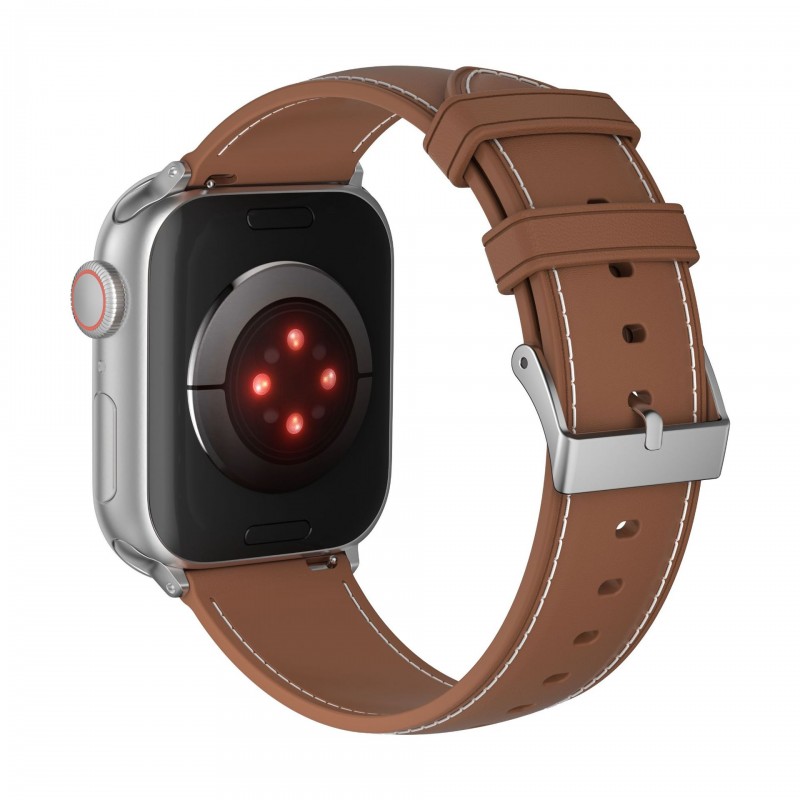 TPU Leather-Textured iWatch Band 