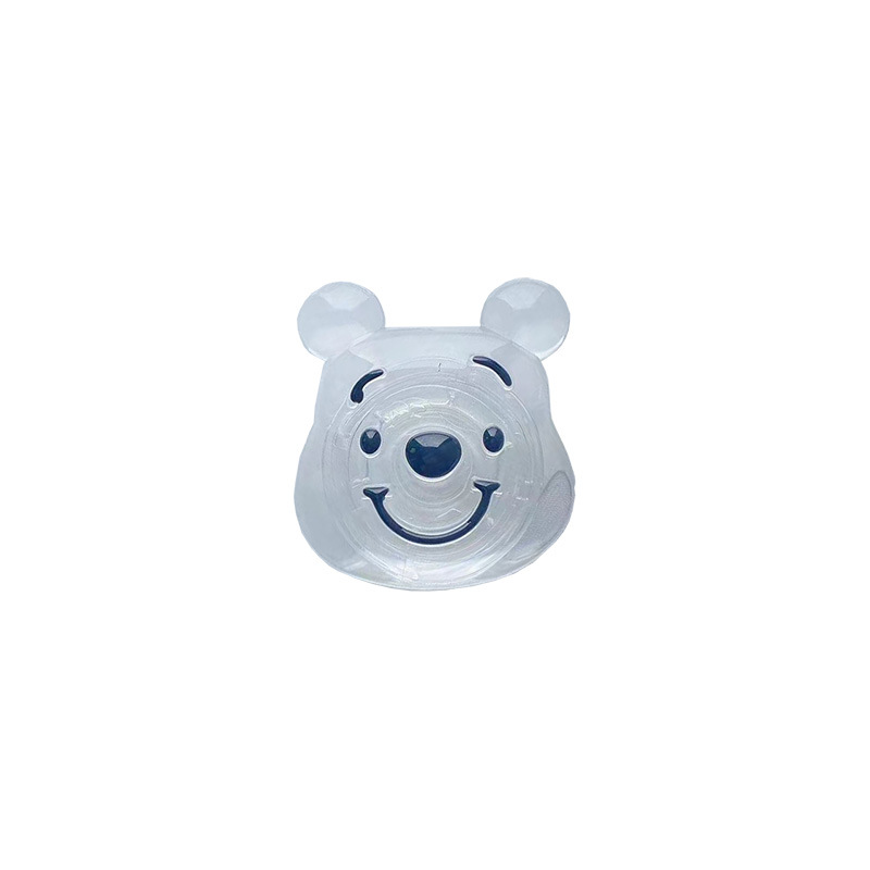 Transparent Bear Mobile Phone Airbag Bracket