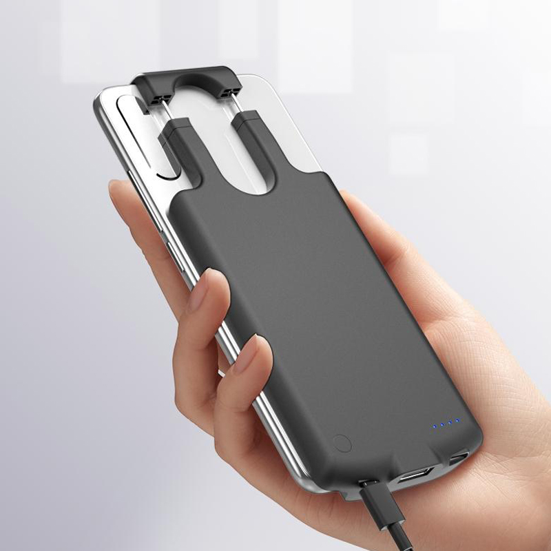 Back Clip Expandable Phone Case with Large Capacity Battery