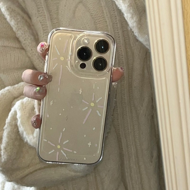 Snowflake Full Coverage Clear Soft Phone Case