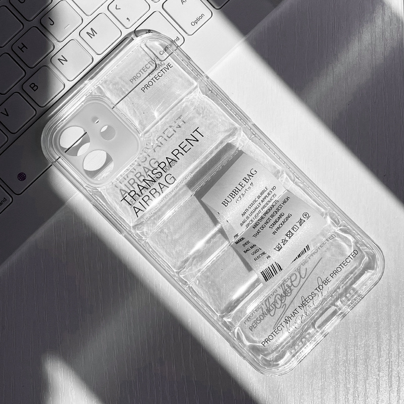 Airbag Apple Transparent Phone Case