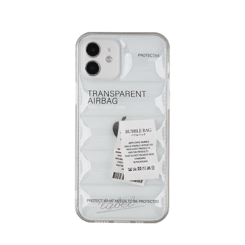 Airbag Apple Transparent Phone Case