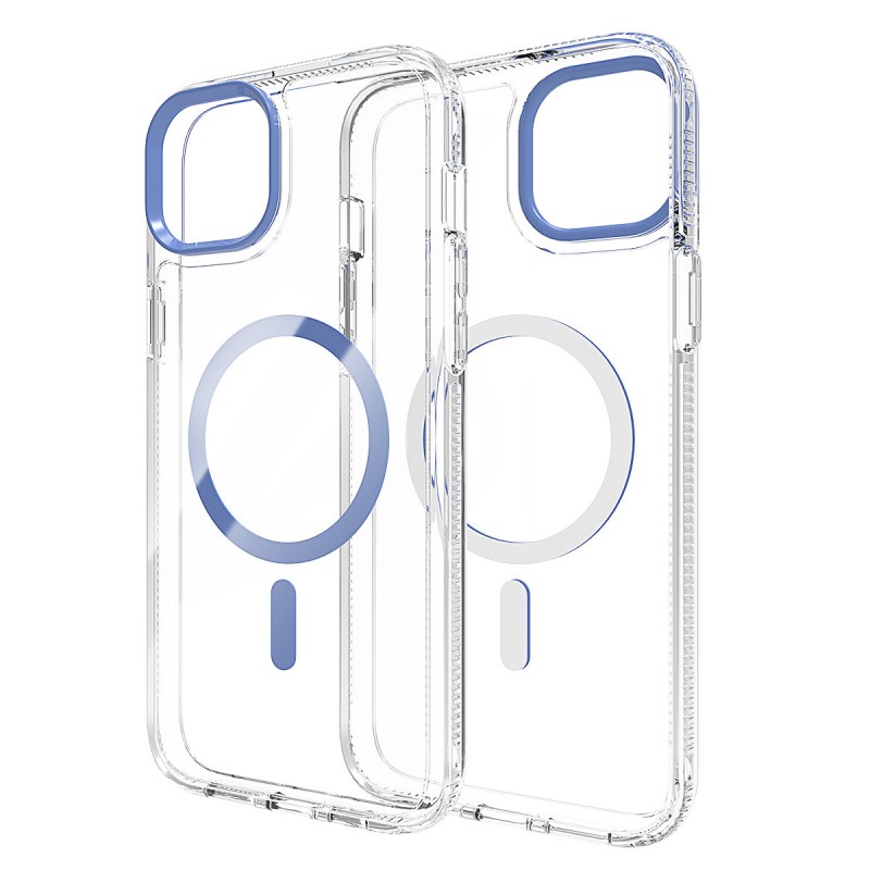 Magnetic Suction, Anti-Drop, and Wear-Resistant Transparent Phone Case