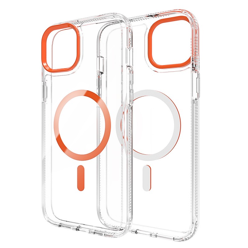 Magnetic Suction, Anti-Drop, and Wear-Resistant Transparent Phone Case