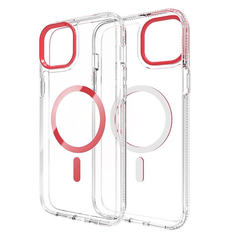 Magnetic Suction, Anti-Drop, and Wear-Resistant Transparent Phone Case