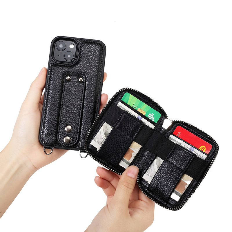 Detachable Multi-functional Crossbody Wallet Phone Case