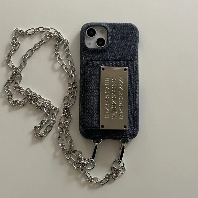 Denim Card Wallet Coin Purse Crossbody Phone Case