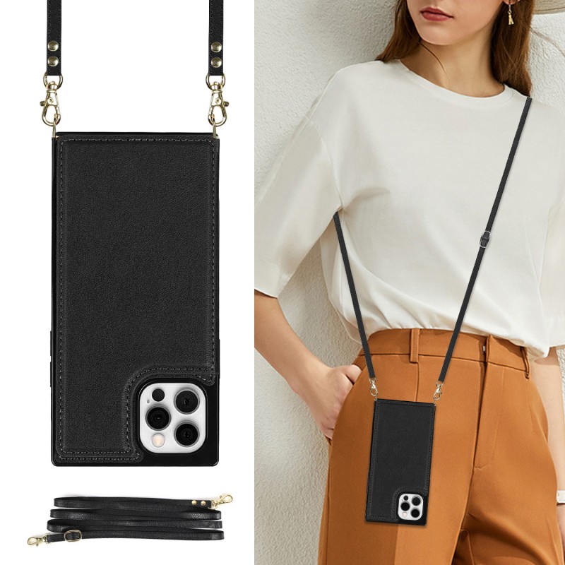 Crossbody Card Slot Phone Case Suitable for iPhone