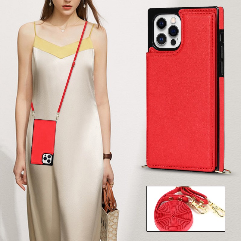 Crossbody Card Slot Phone Case Suitable for iPhone