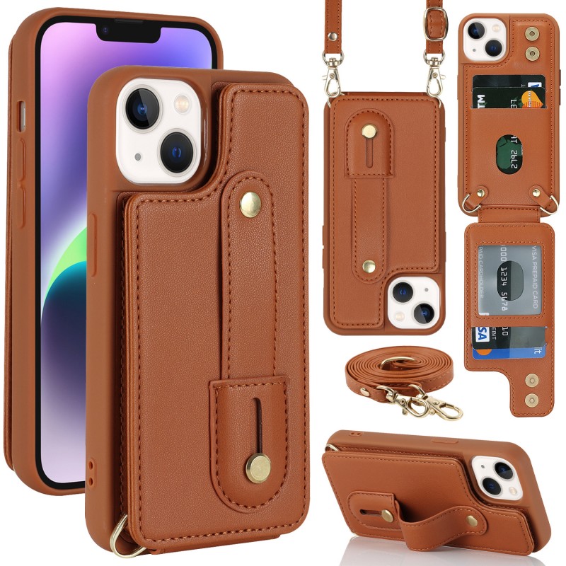 iPhone Case with Stand, Multi-functional Crossbody