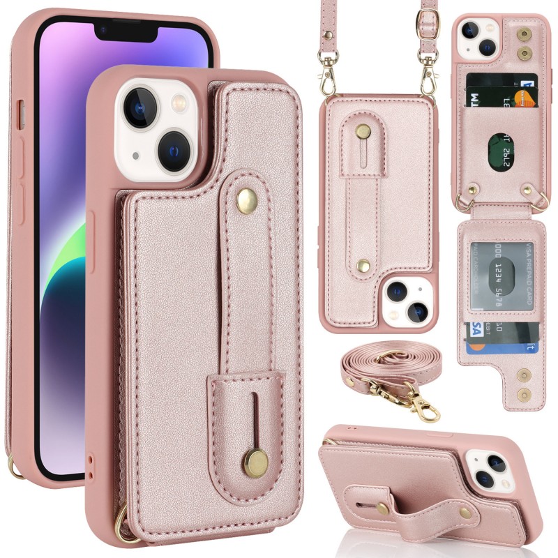 iPhone Case with Stand, Multi-functional Crossbody