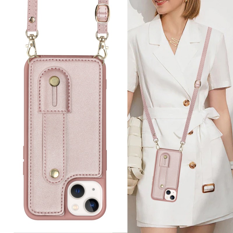 iPhone Case with Stand, Multi-functional Crossbody