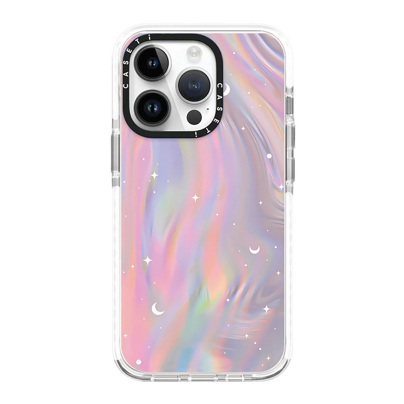 Starry Sky Colorful Phone Case with Anti-Drop Feature