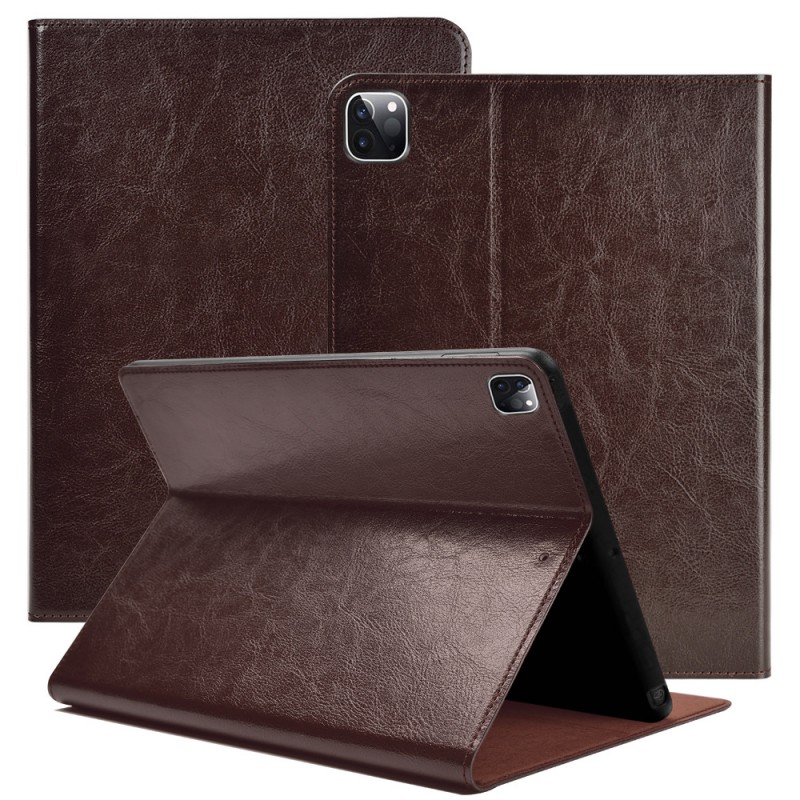 iPad Leather Protective Case with Pen Slot