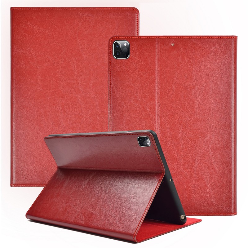 iPad Leather Protective Case with Pen Slot