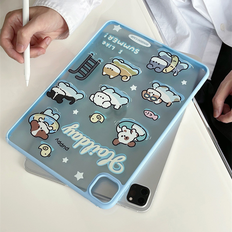 Cartoon Dog iPad Protective Case