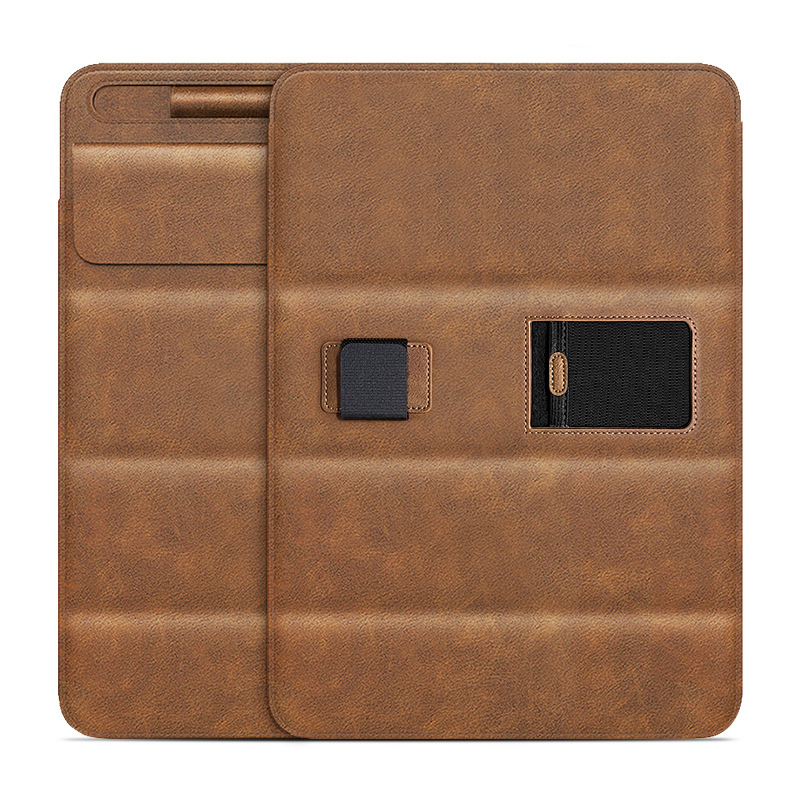 iPad Case with Pen Slot and Magnetic Suction