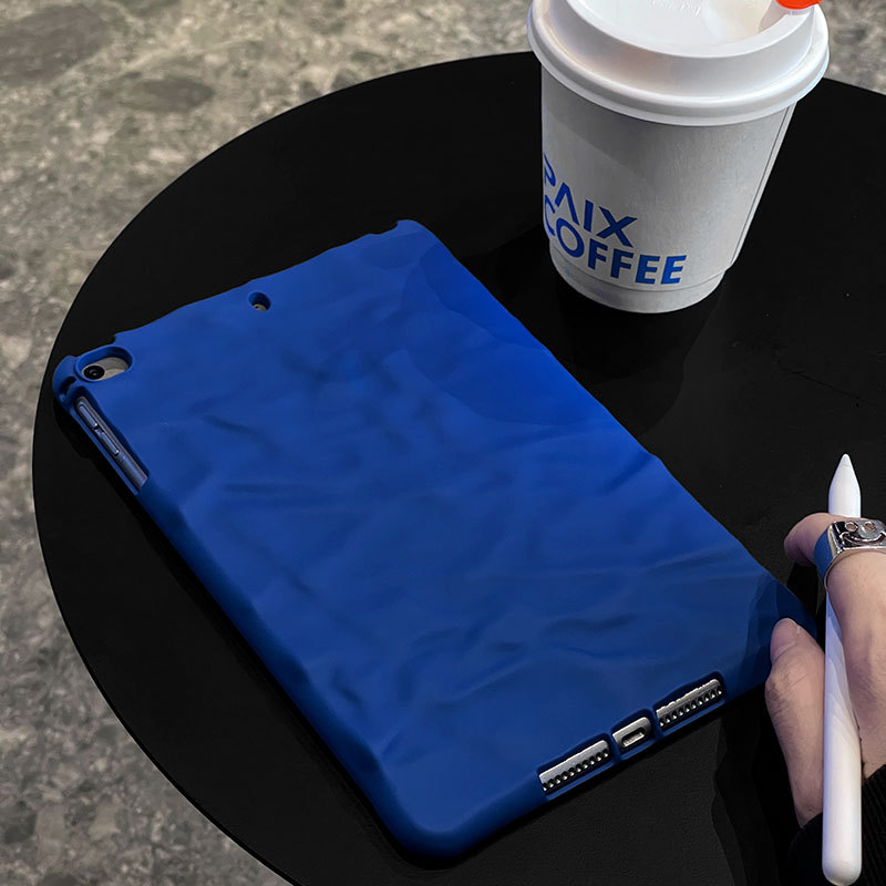 iPad Fold Crease Klein Blue Premium Soft Shell