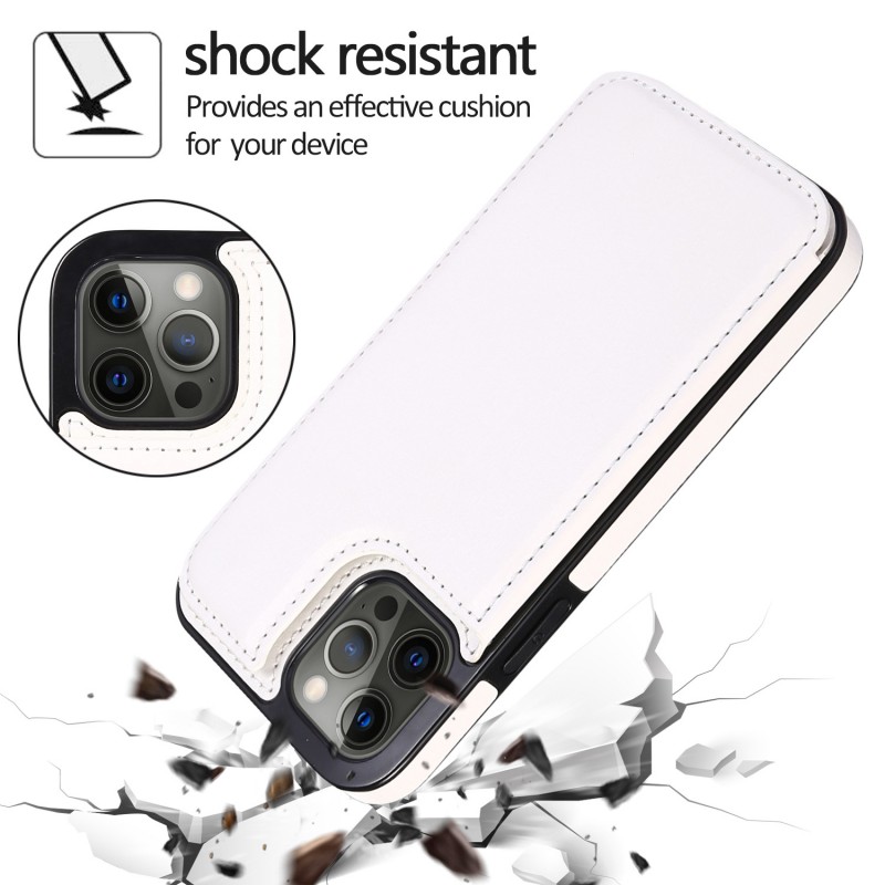 Genuine Leather Phone Case with Shockproof, Stand, Anti-scratch, Card Slots and Drop Protection