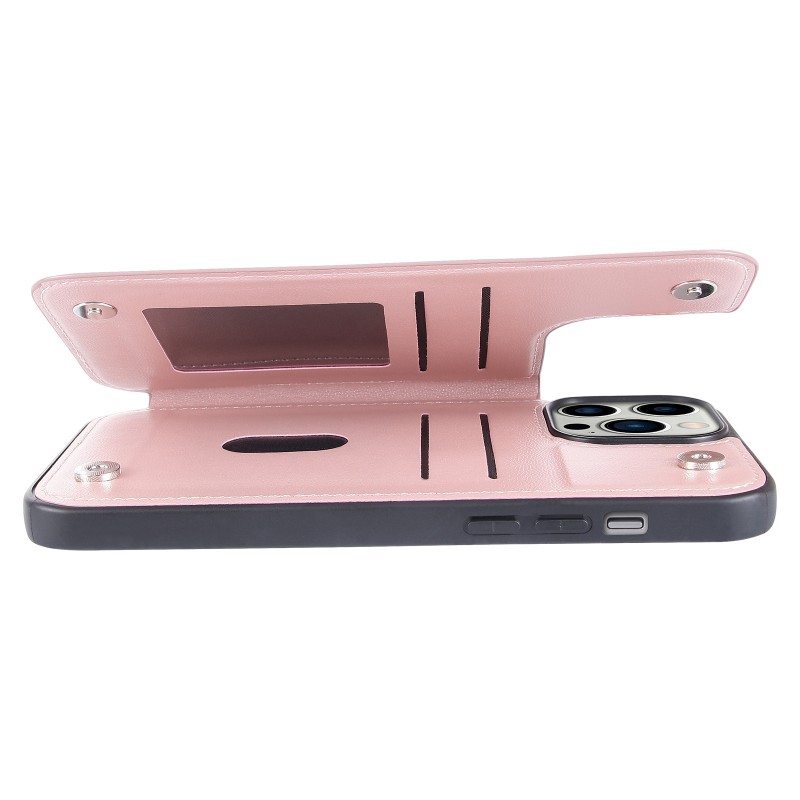 Phone Case with Card Slot Flip Stand Protective Leather Cover