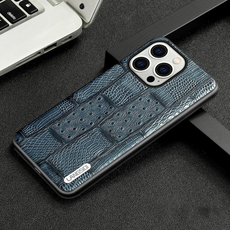 iPhone Real Leather High-End Business Phone Case