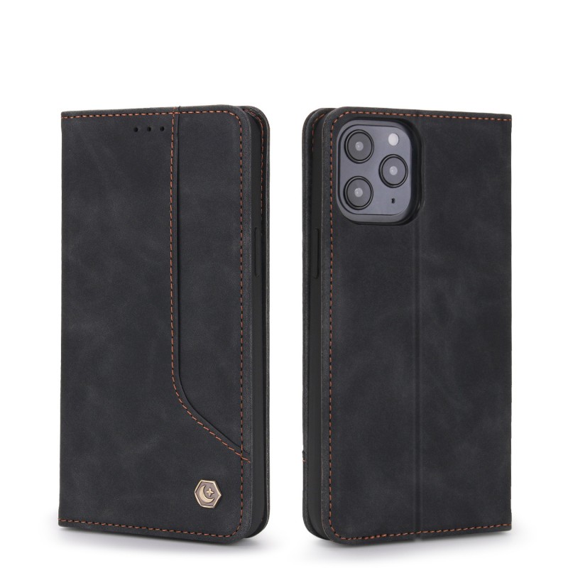 Flip Leather Protective Case for iPhone with Multiple Card Slots