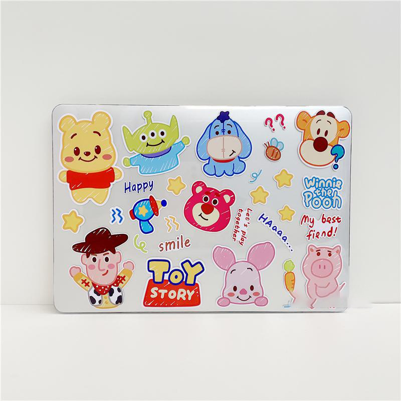 Cartoon Winnie the Pooh Protective Shell for Apple MacBook