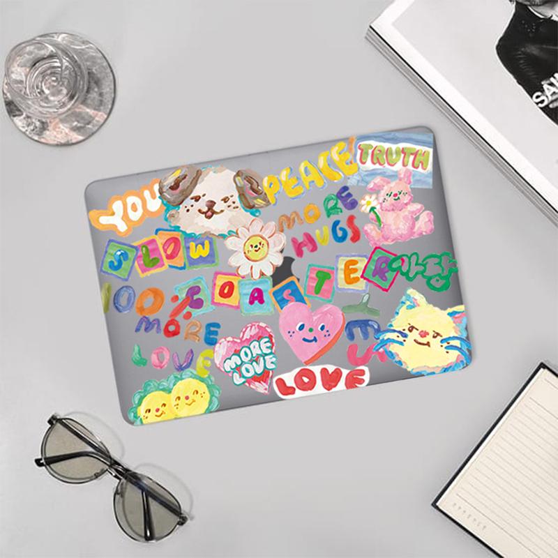 Oil Painting Style Apple Laptop Protective Case