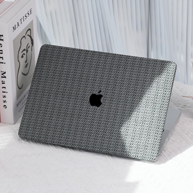 Straw Leather Macbook Cover