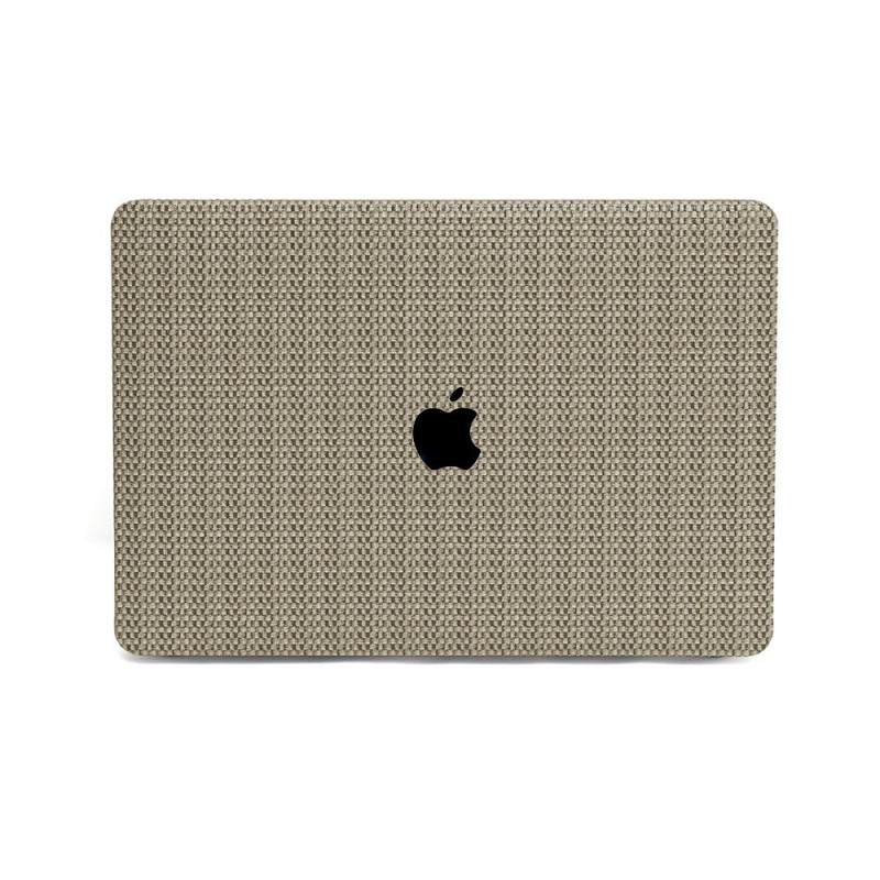 Straw Leather Macbook Cover