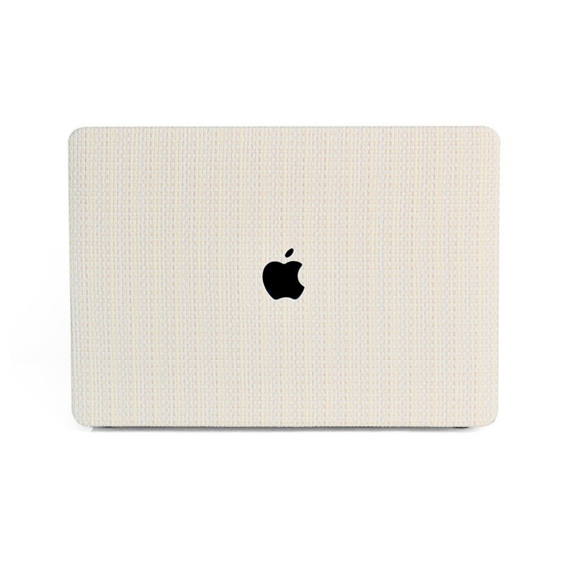 Straw Leather Macbook Cover