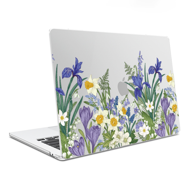 Floral Apple Laptop Protective Case