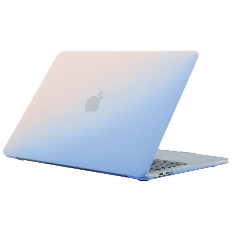 Macbook Gradient Cream Powder Blue TPU Protection Case