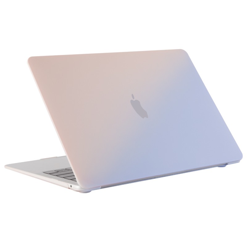 Macbook Gradient Cream Powder Blue TPU Protection Case