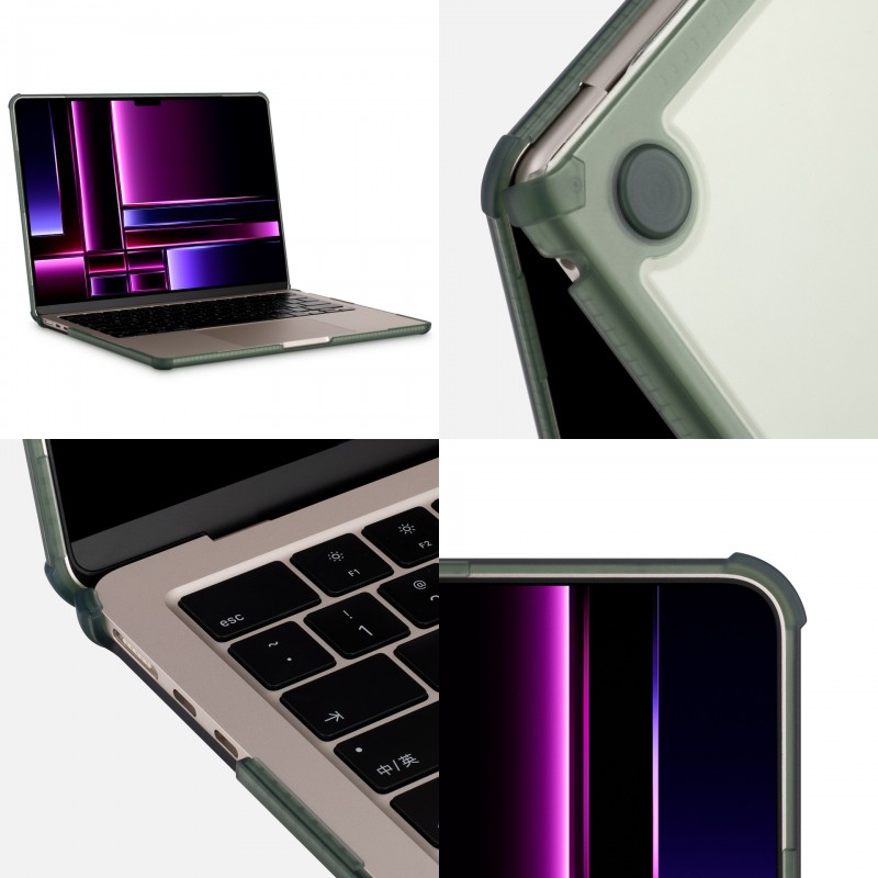 Macbook Transparent Color Protective Case Anti-drop