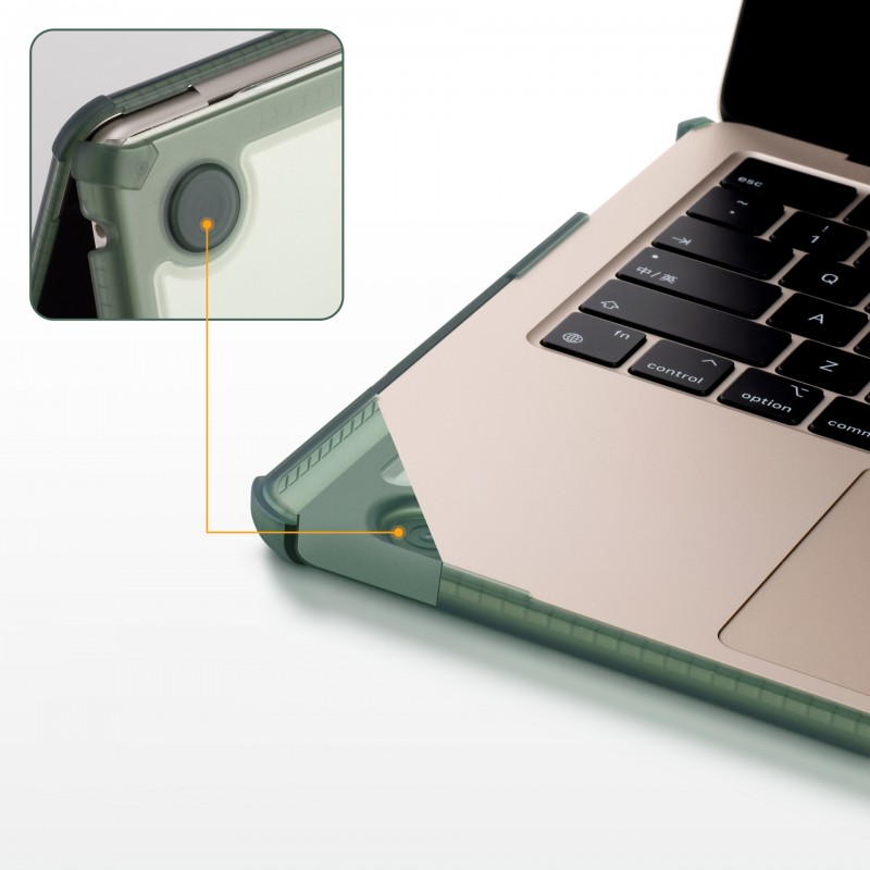 Macbook Transparent Color Protective Case Anti-drop