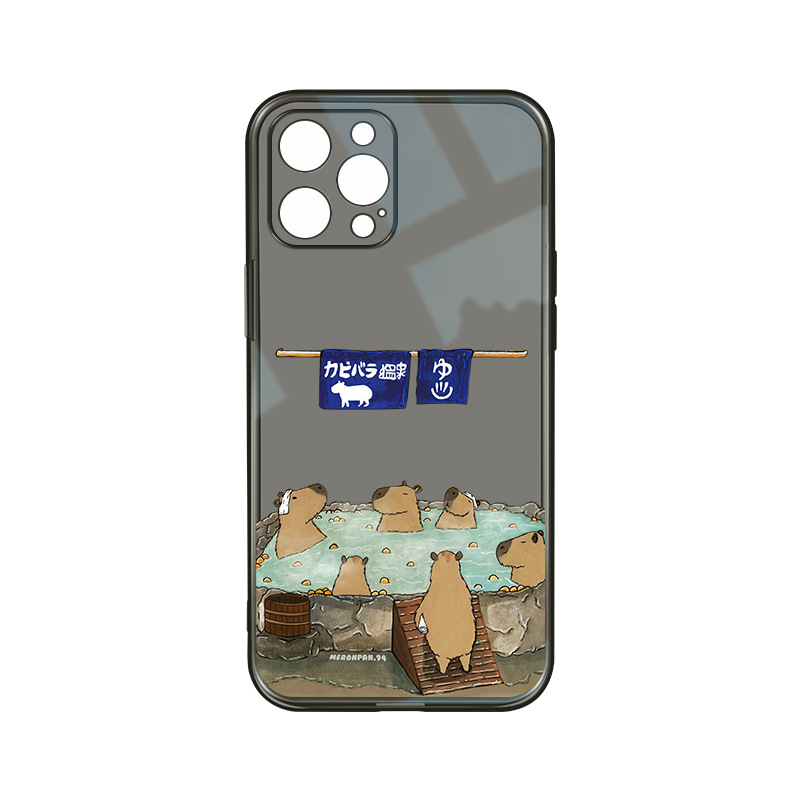 Protective Transparent Print Cartoon Case 