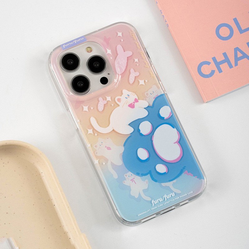 Paw Dual-layer Printed Phone Case