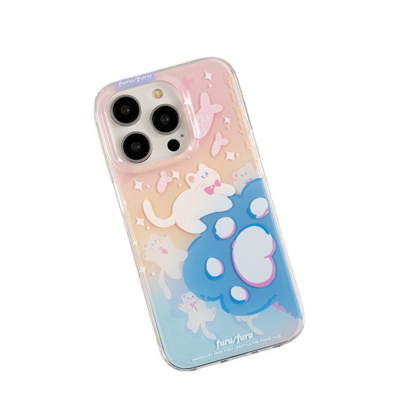 Paw Dual-layer Printed Phone Case