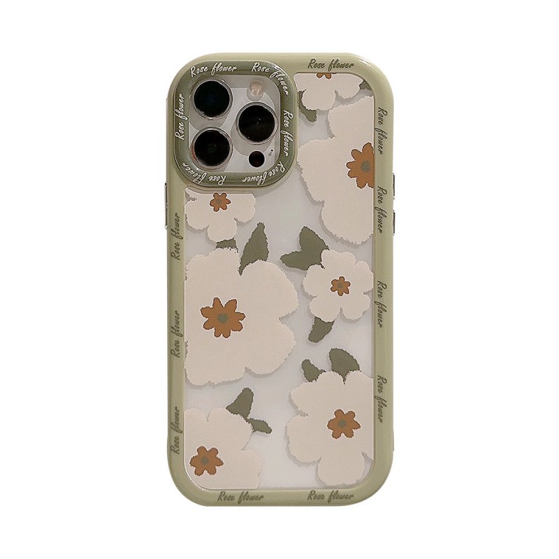 Oil Painting Flower Print Phone Case