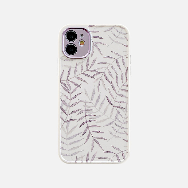 Leaf Print iPhone Case Suitable for Drop Protection