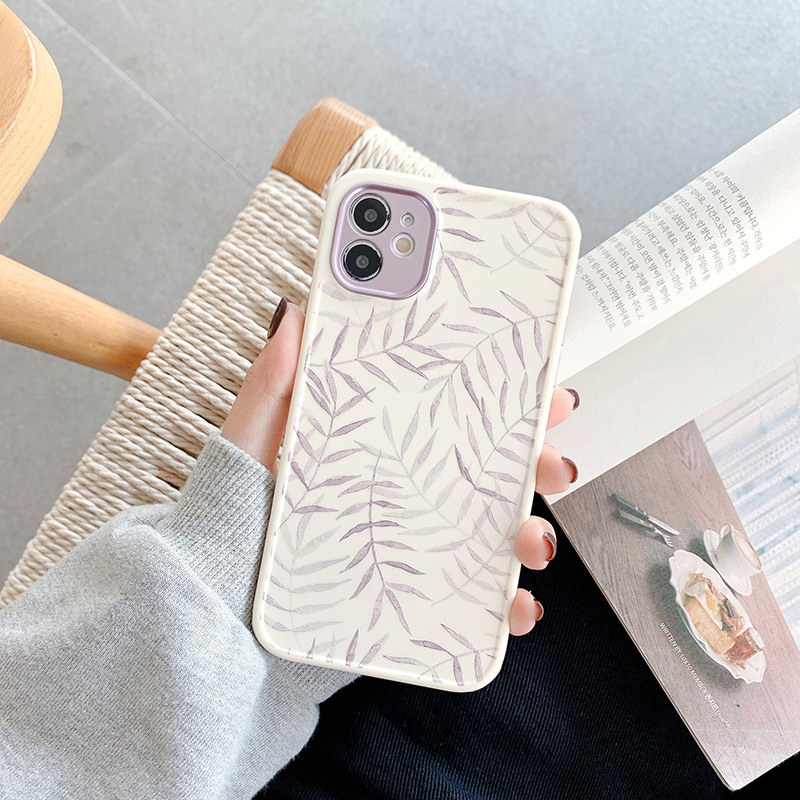 Leaf Print iPhone Case Suitable for Drop Protection