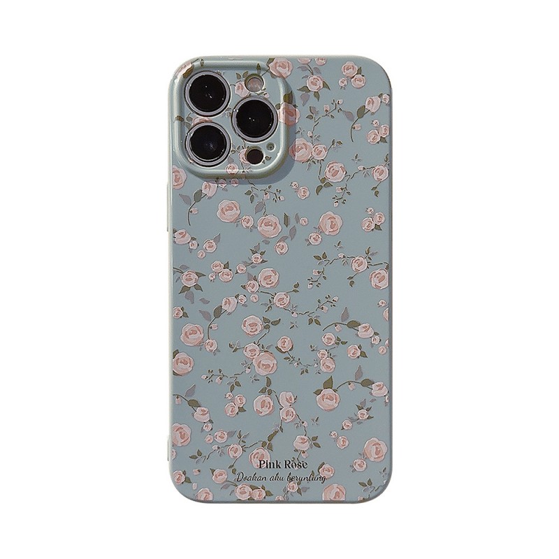 Small Floral Pattern Silicone Phone CaseSmall Floral Pattern Silicone Phone Case