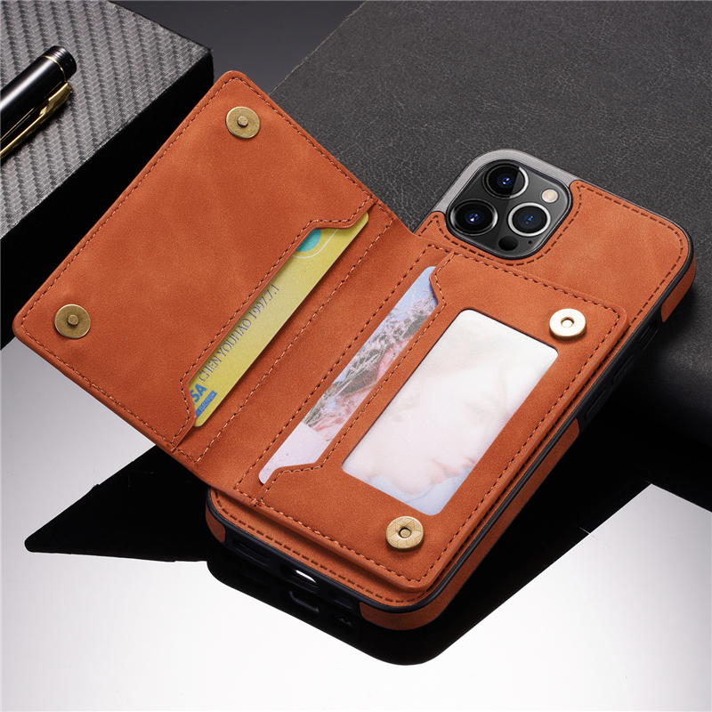 High Quality Simple Style Wallet Phone Case