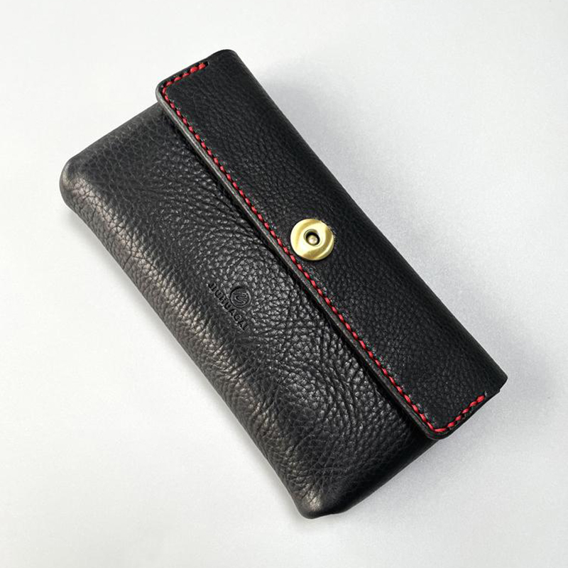 Genuine Leather Dual Phone Case