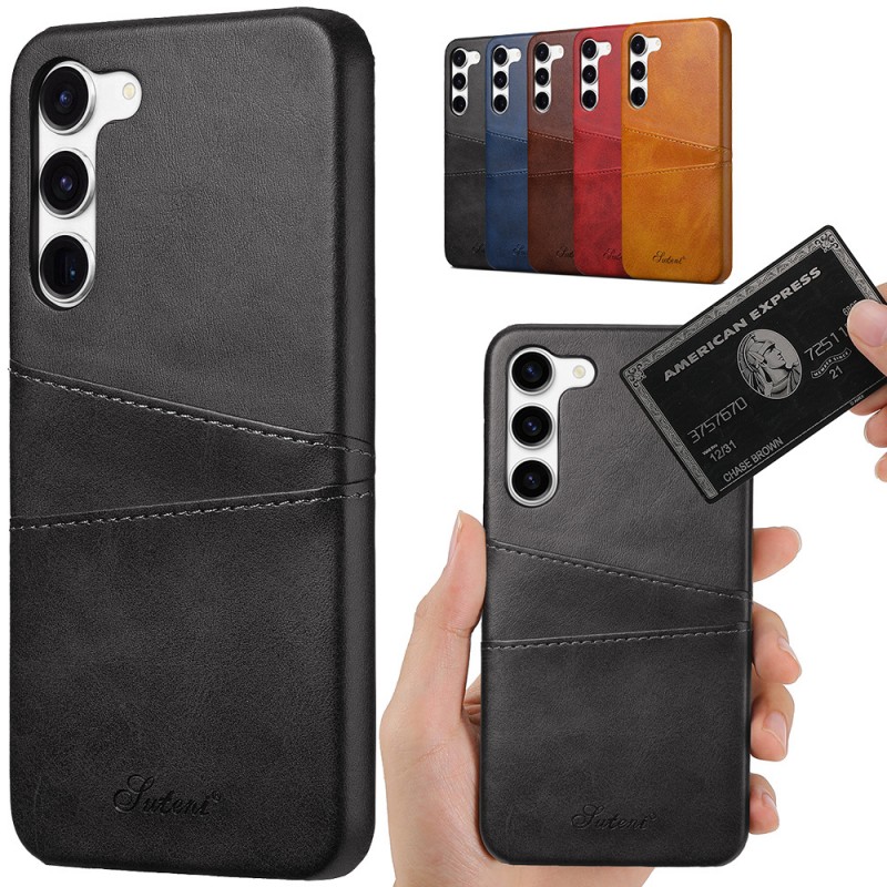 Protective Leather Phone Case with Card Slot 