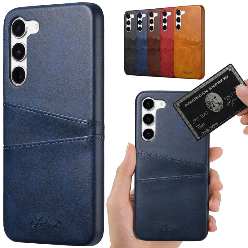 Protective Leather Phone Case with Card Slot 