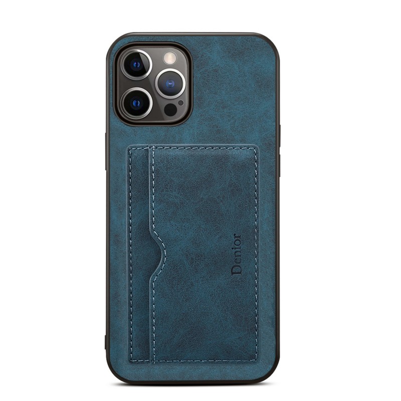 Card Slot Back Cover Leather Protective Case