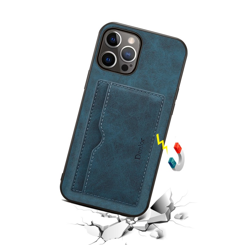 Card Slot Back Cover Leather Protective Case